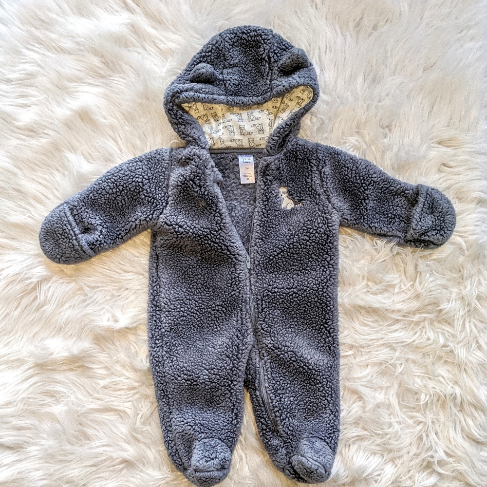 Fleece winter outfit